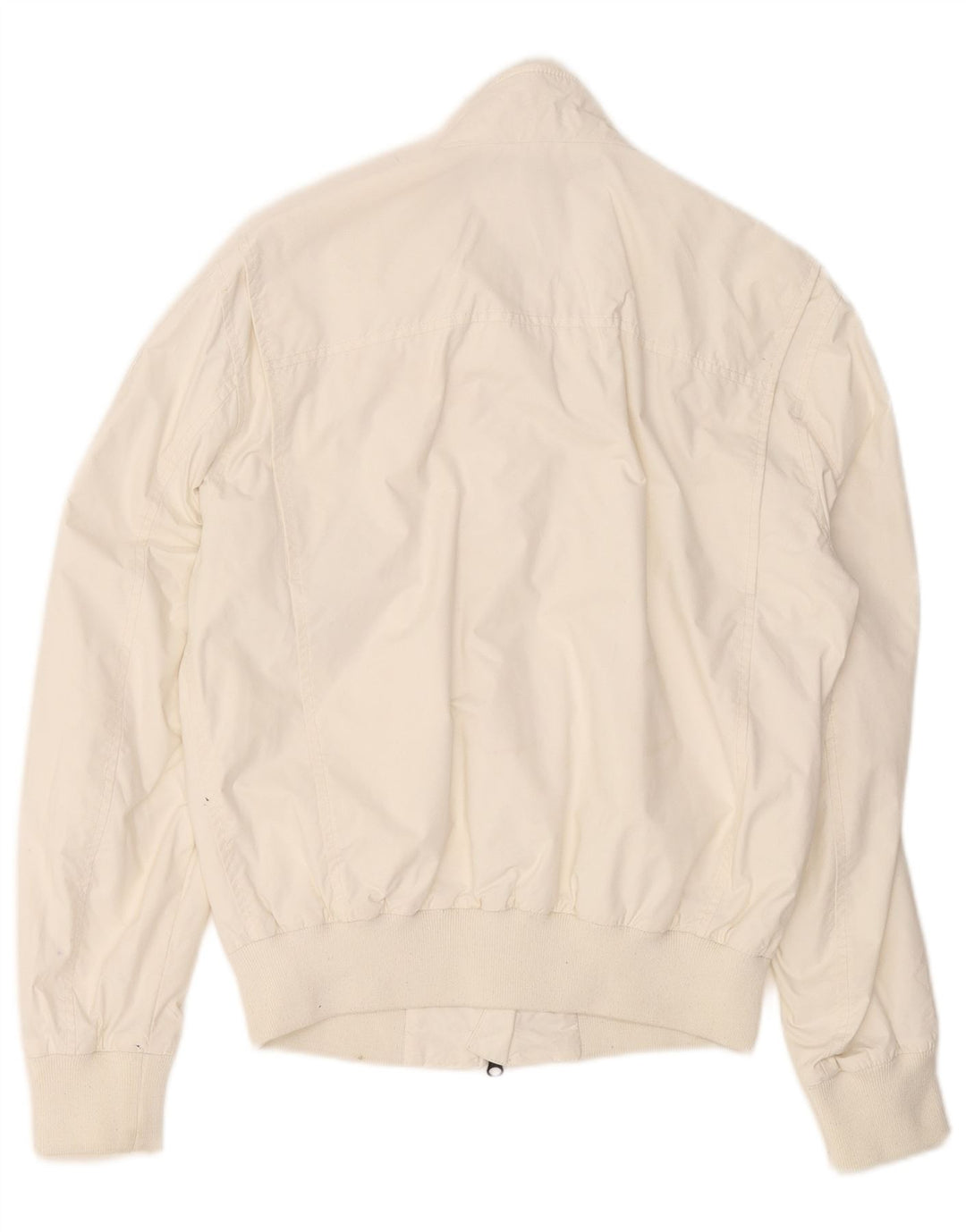 Jaqueta bomber masculina BLAUER UK 38 nylon branco médio