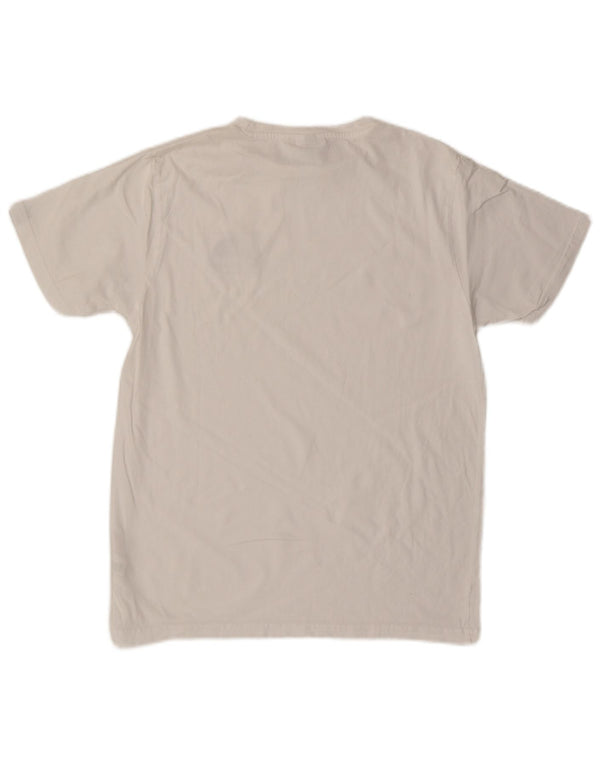 Camiseta masculina ELLESSE top pequeno algodão branco