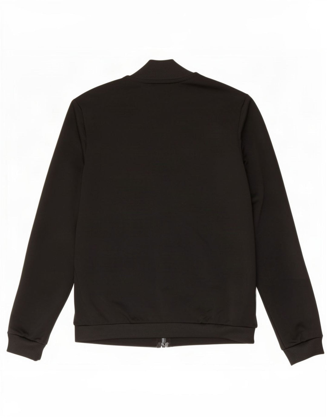 Adidas Womens Tracksuit Top Jacket UK 12/14 Médio Preto Poliéster