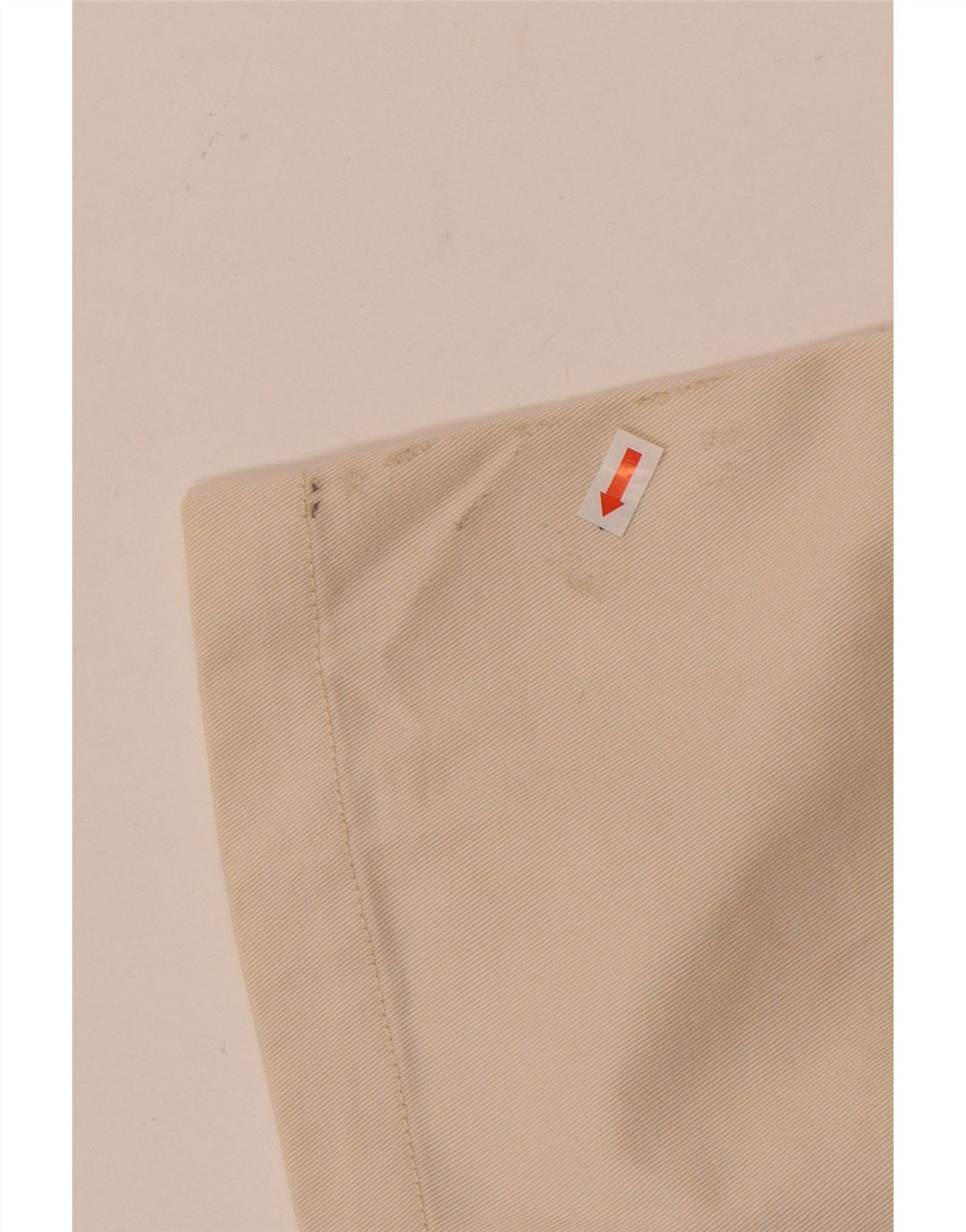 Calças Chino retas masculinas Dickies W32 L28 poliéster bege