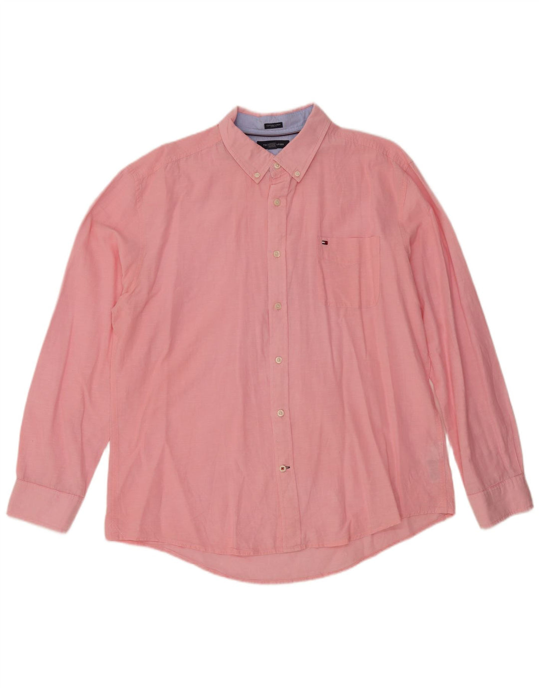 Camisa masculina TOMMY HILFIGER XL algodão rosa