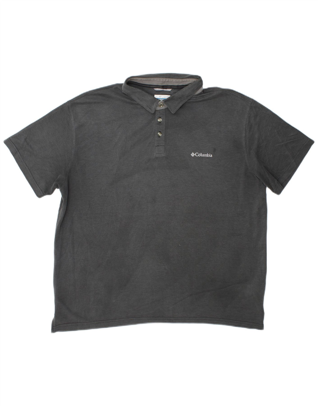 Camisa polo masculina Columbia 2XL cinza modal