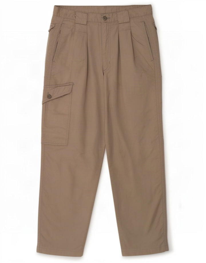 Rifle Mens Pegged Cargo Calças W32 L29 Cinza