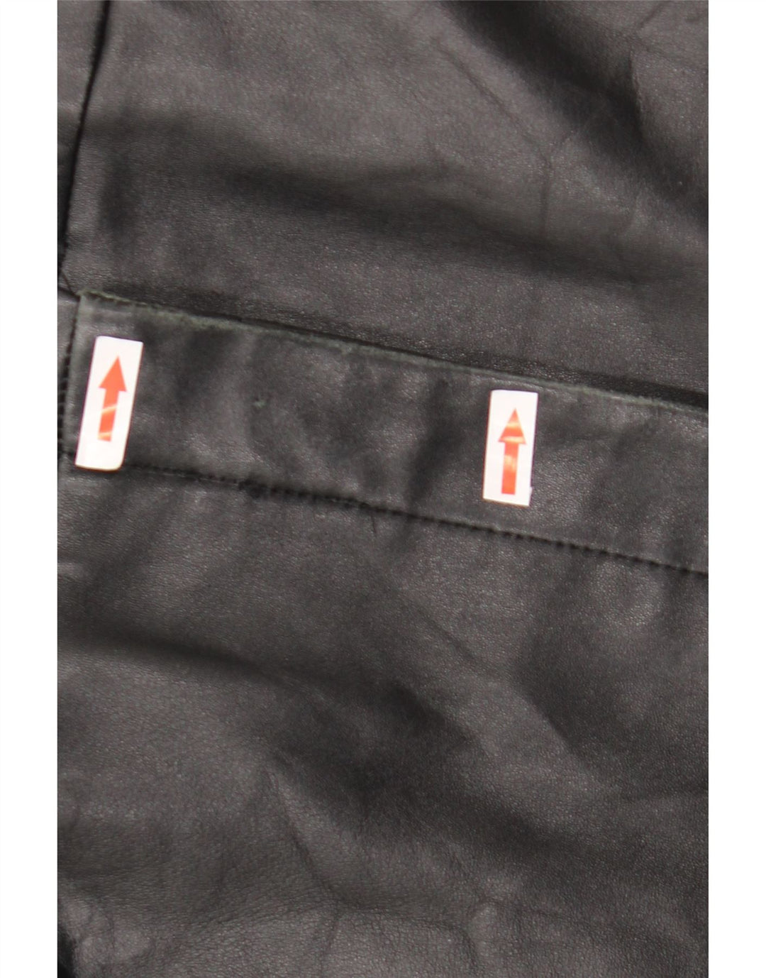 Casaco de couro feminino Helium UK 10 pequeno preto