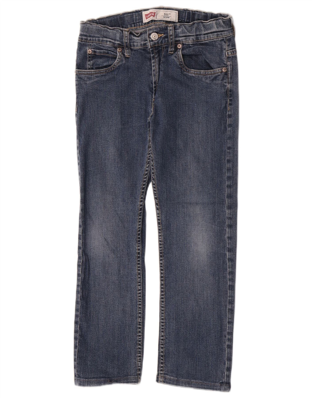 Jeans Levi's Boys 511 Slim 11-12 Anos W24 L22 Azul Algodão