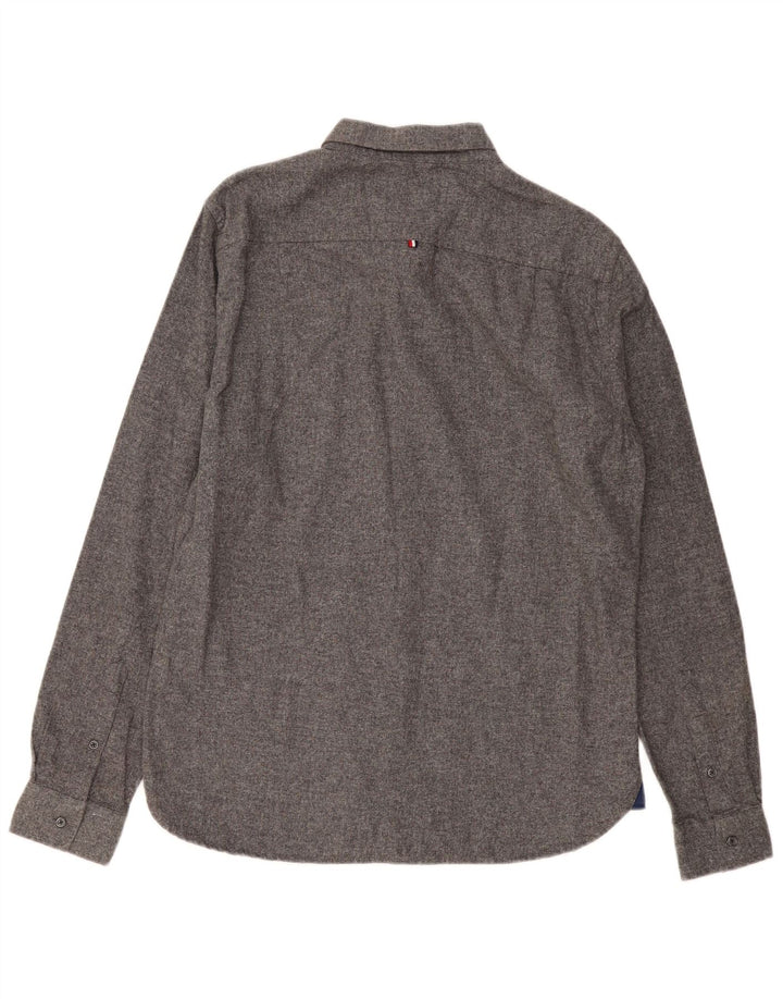 Camisa masculina Superdry XL cinza algodão