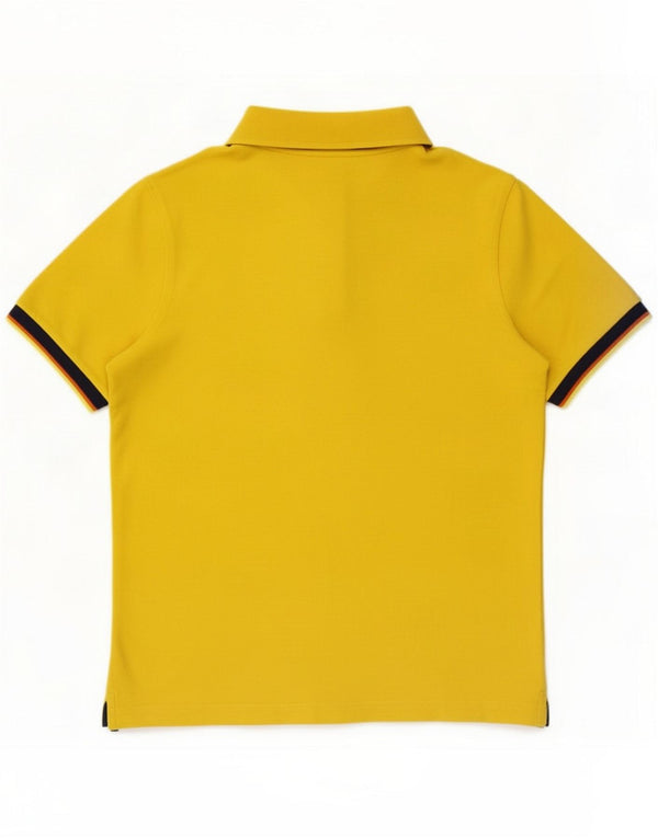 K-Way Camisa polo masculina 13-14 anos Amarelo