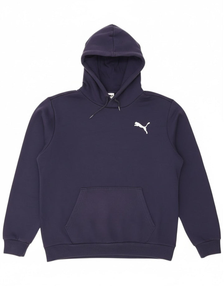 Puma Mens Hoodie Jumper Médio Azul Marinho