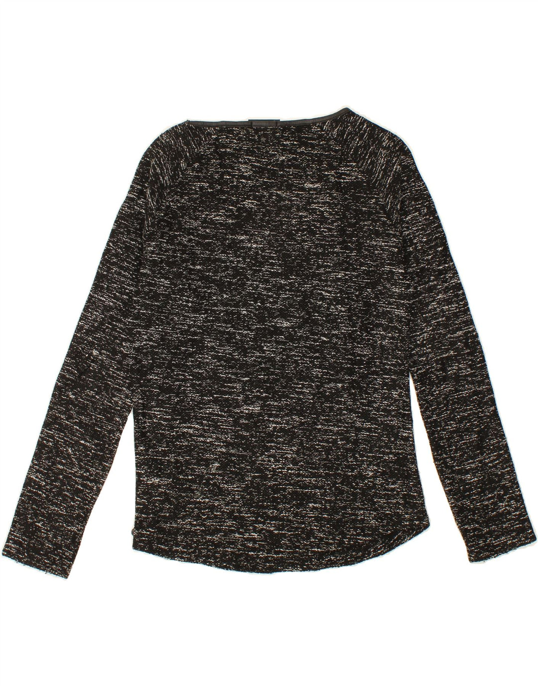 MAISON SCOTCH Womens Boat Neck Jumper Sweater US 2 XS Black Flecked Vintage Maison Scotch and Second-Hand Maison Scotch from Messina Hembry 