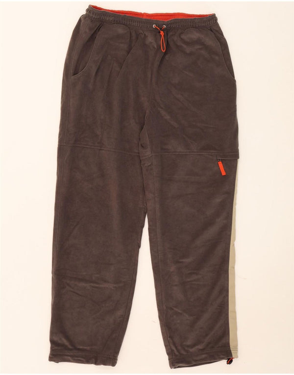 Calça masculina de veludo Lotto Reino Unido 42/44 XL marrom colorblock