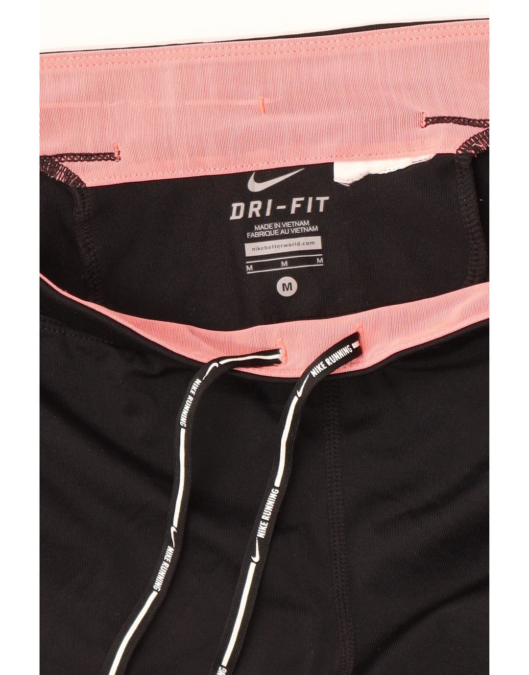 Leggings Nike Dri Fit Capri UK 14 Médio Preto Colourblock