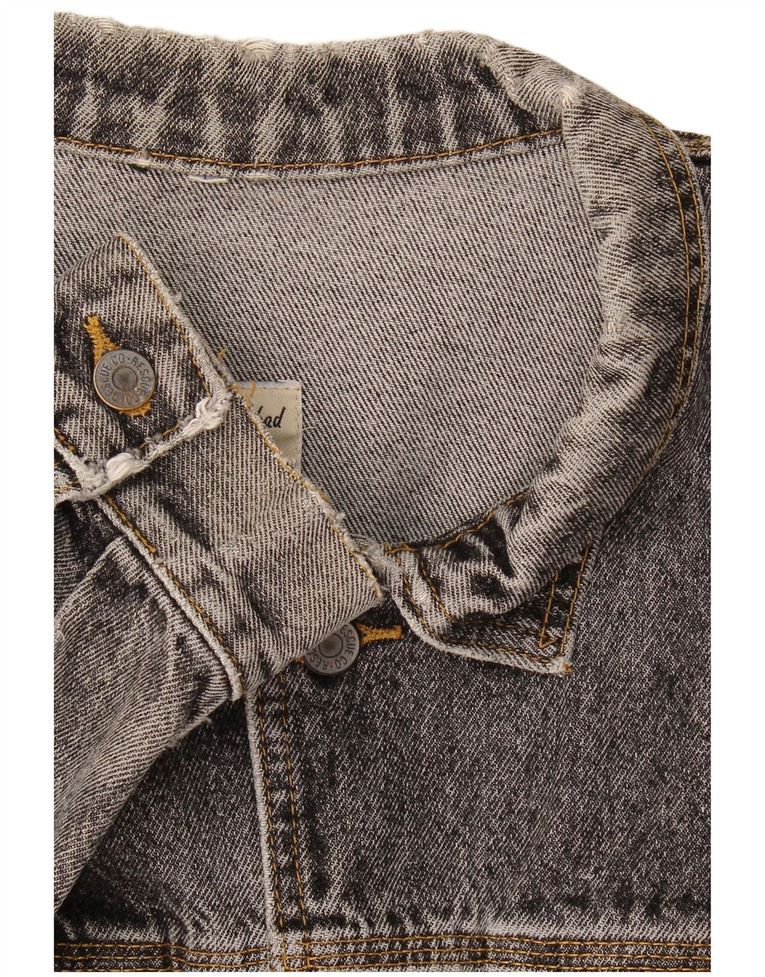 Jaqueta jeans masculina vintage UK 40 grande cinza