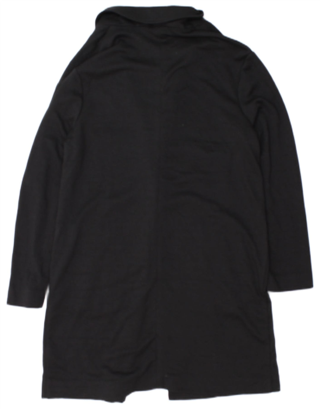 Sobretudo feminino Marks & Spencer grande tamanho UK 10 poliéster cinza pequeno