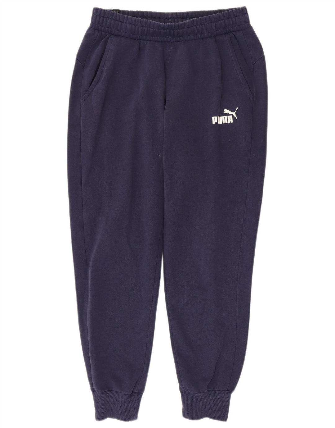 Calça de treino masculina Puma Joggers médio azul marinho