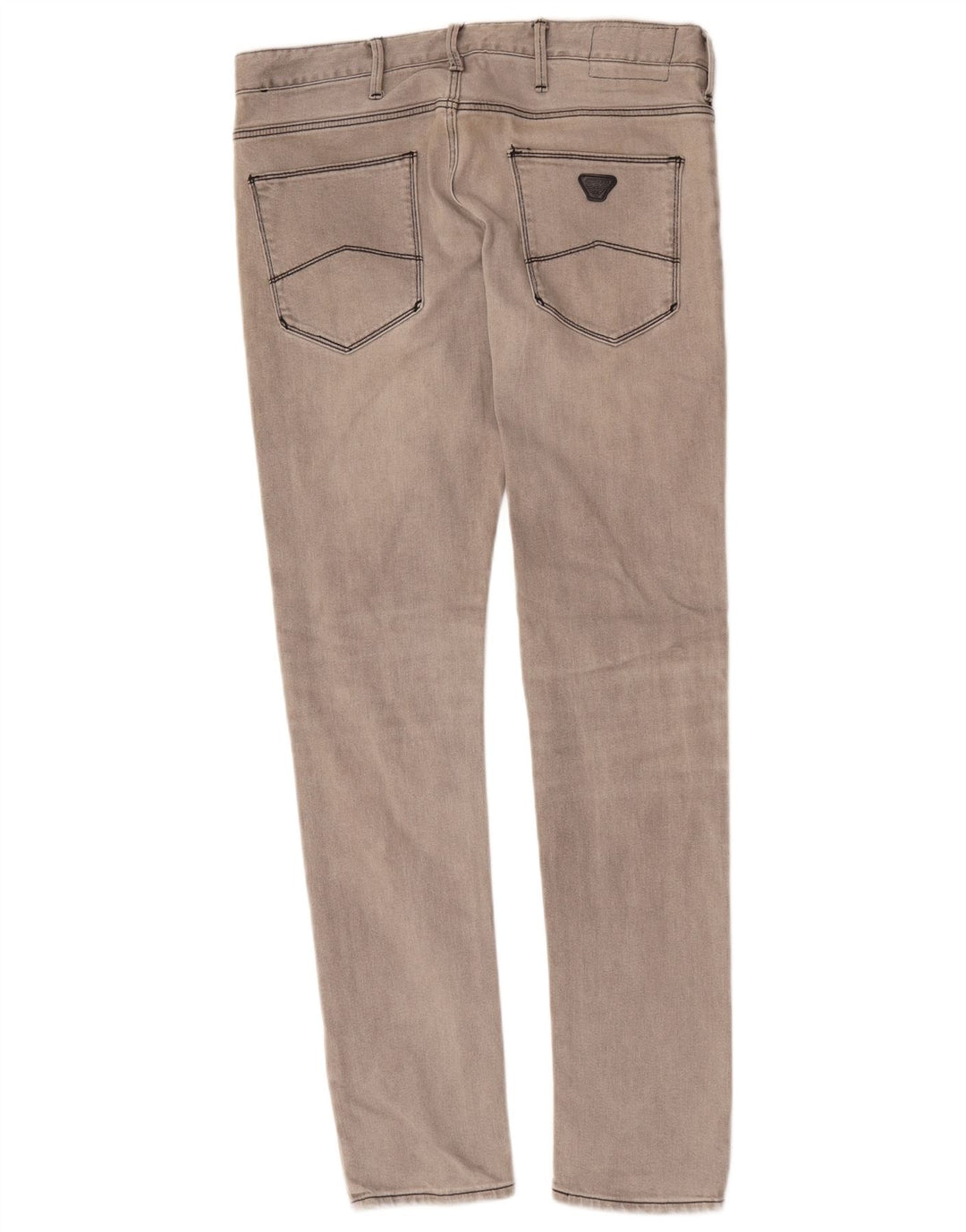 Calça Jeans Skinny Masculina Armani W30 L32 Algodão Cinza