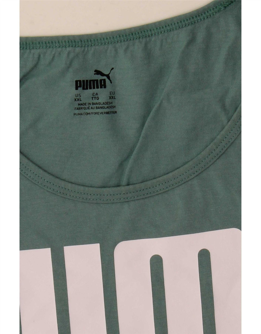Colete gráfico masculino Puma 2XL verde