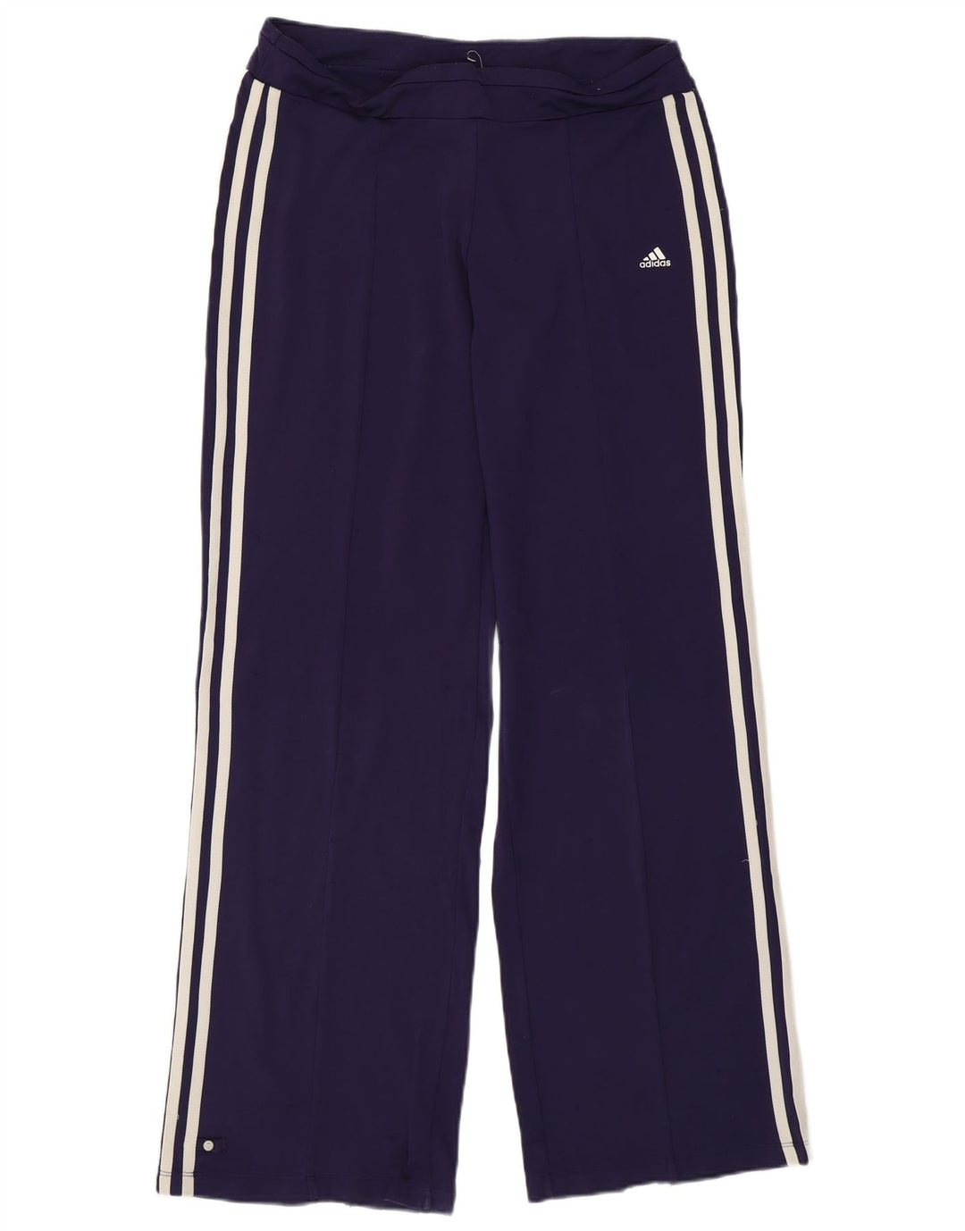 Calça de treino feminina Adidas UK 12 poliéster azul marinho médio