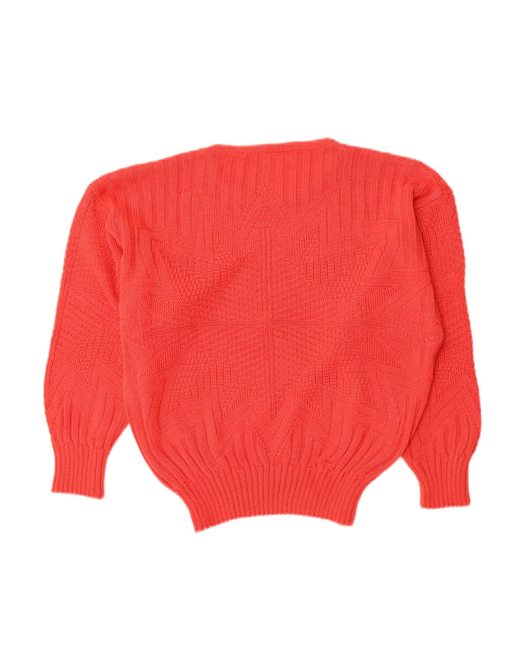 Suéter feminino VINTAGE com gola canoa IT 50 XL vermelho