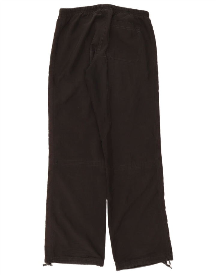 Calça de treino feminina Puma UK 10 pequena poliéster preto