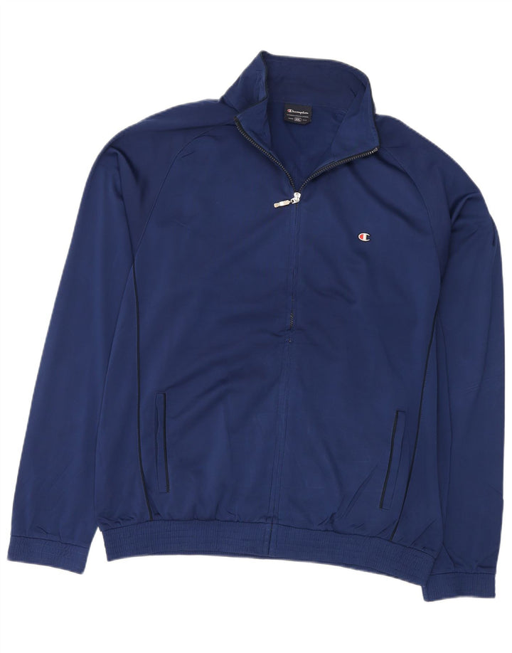 Jaqueta masculina Champion 2XL azul marinho poliéster