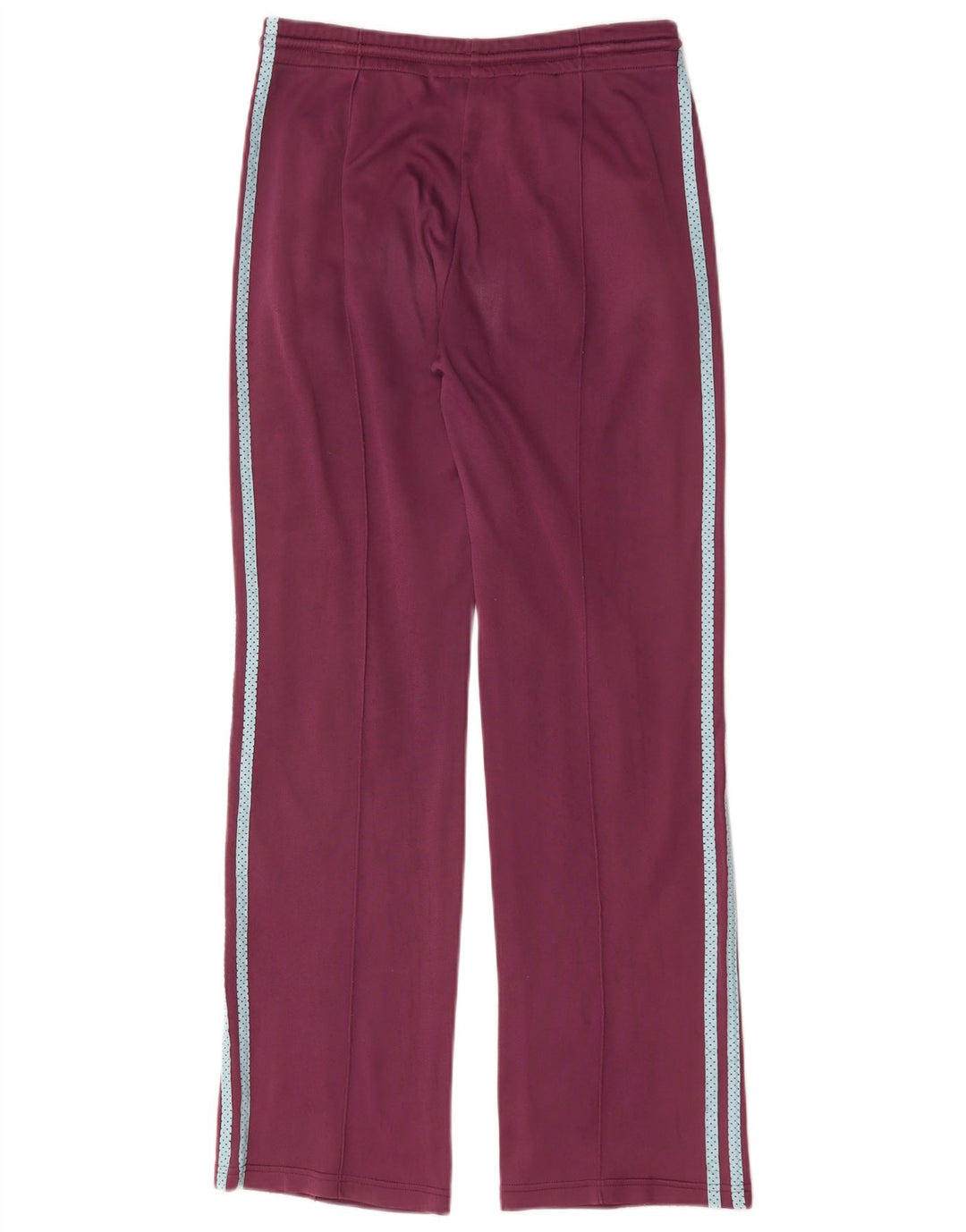 Calça de treino feminina Adidas UK 14 poliéster médio Borgonha