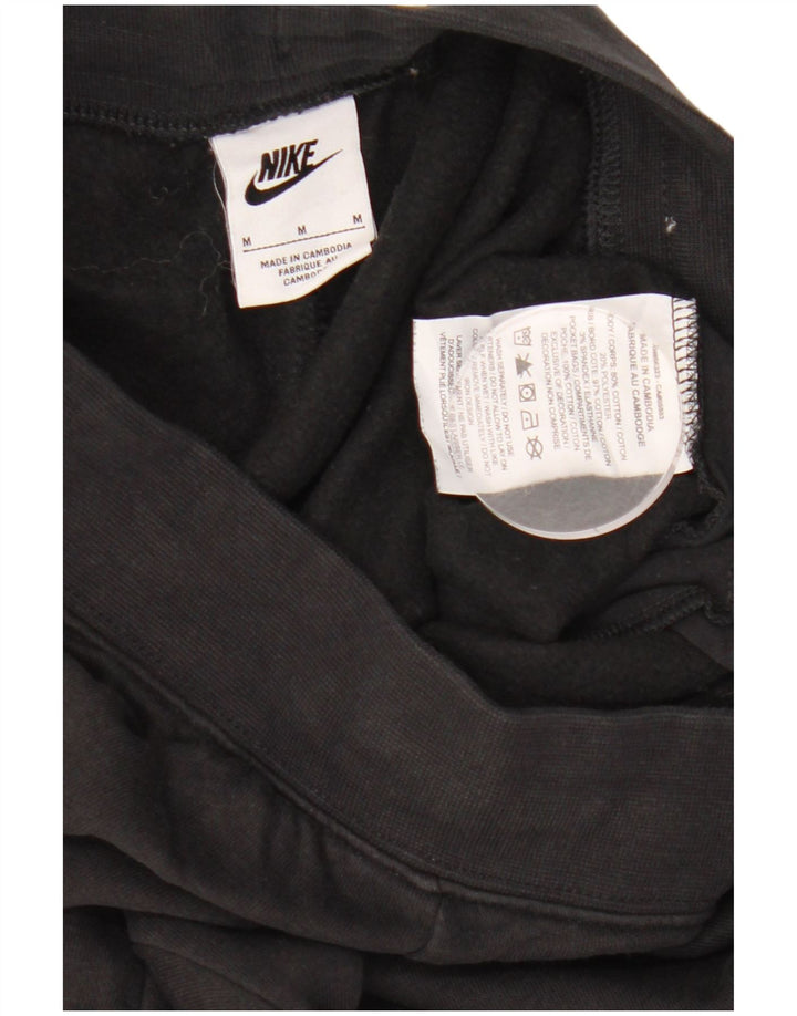 Calça de treino feminina Nike Joggers UK 12 médio preto algodão