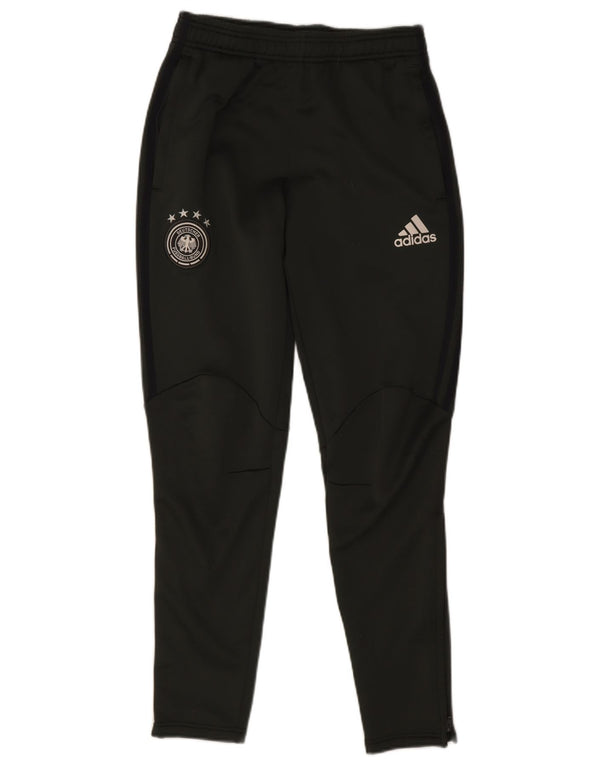 Adidas Mens Deutscher Fussball Bund Calça de treino pequena verde