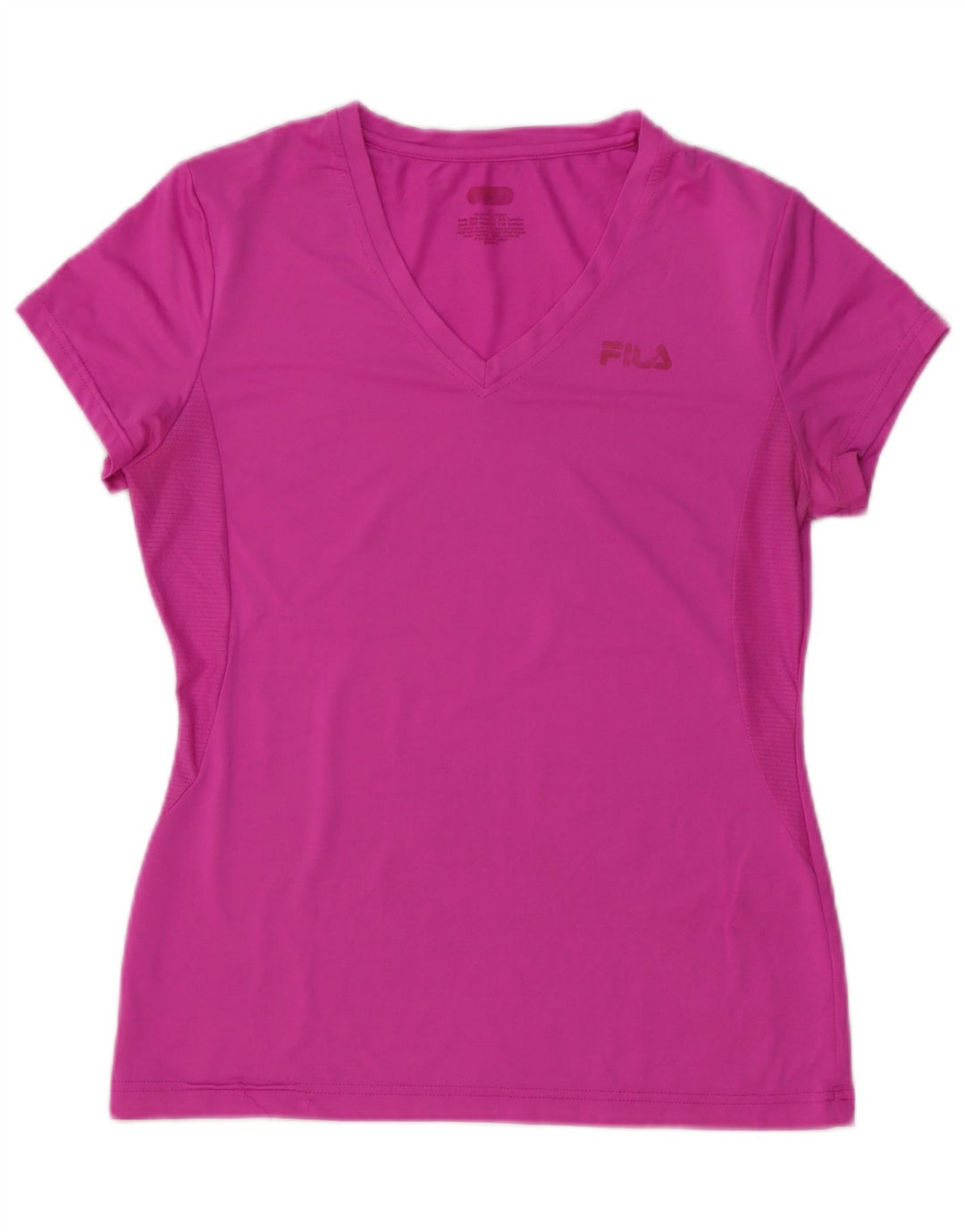 Fila Camiseta Feminina Top UK 12 Médio Poliéster Rosa