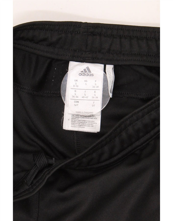 Calça Adidas Climacool Feminina UK 8/10 Pequena Poliéster Preta