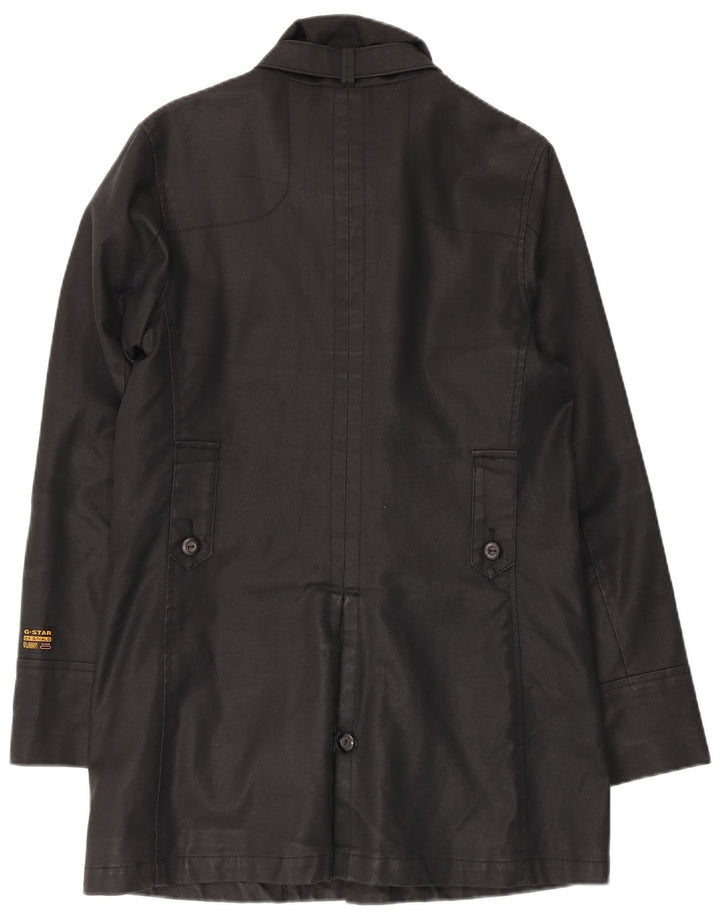 Jaqueta utilitária masculina G-Star UK 38 algodão preto médio