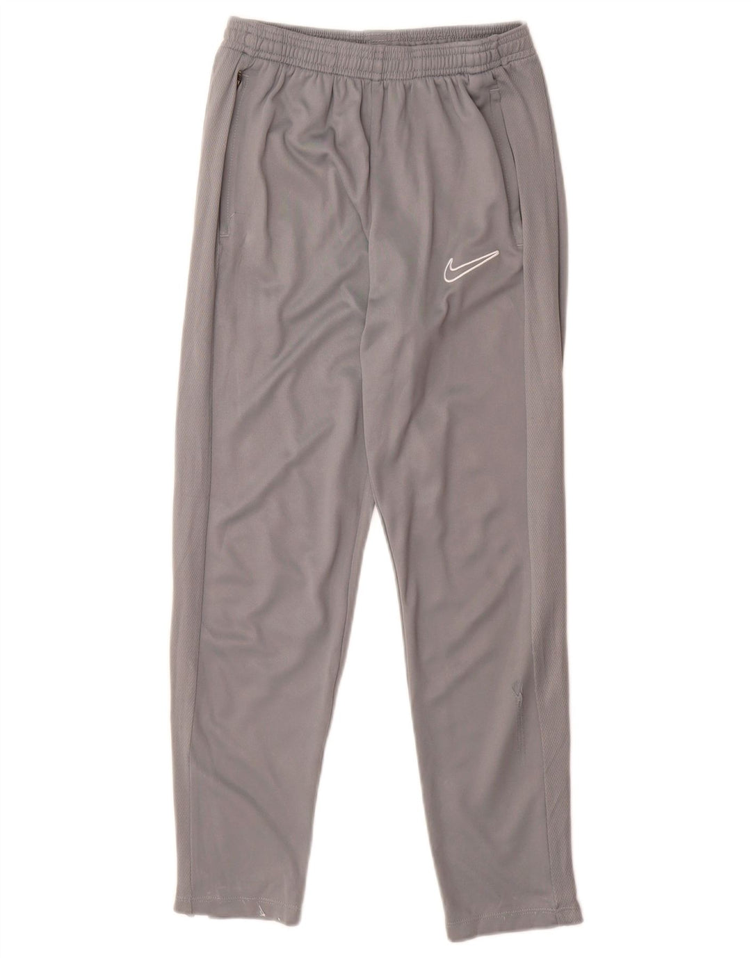 Calça de treino Nike Boys Dri Fit 12-13 anos grande cinza poliéster