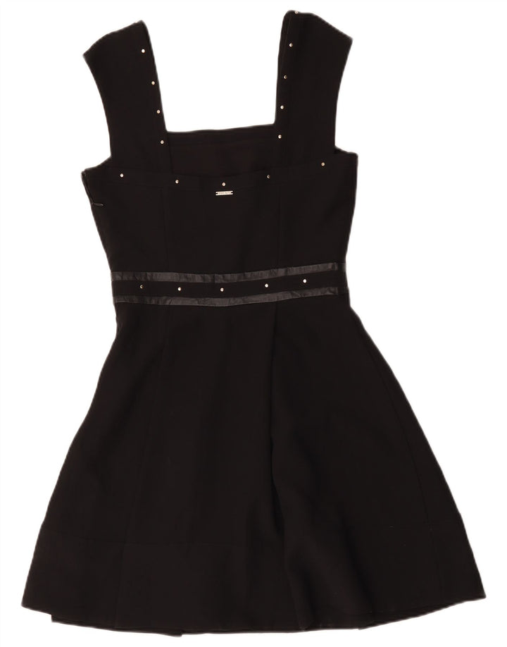 Vestido Feminino Sem Mangas Liu Jo A-Line IT 40 Pequeno Preto Poliéster