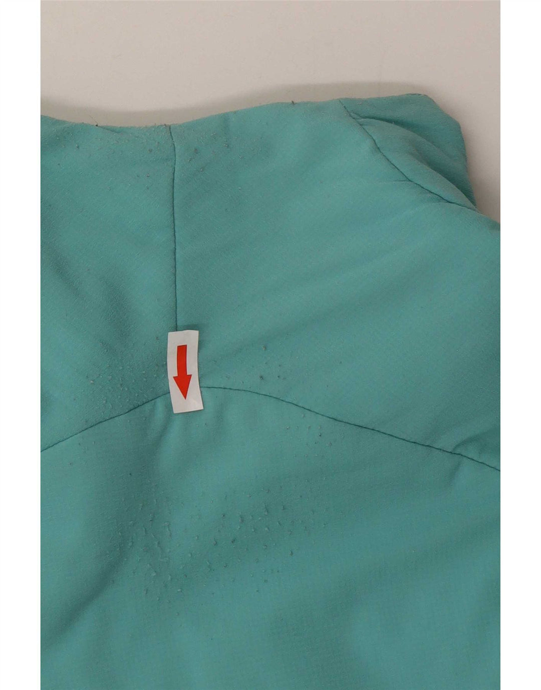 Jaqueta corta-vento feminina Patagonia UK 14 nylon verde médio