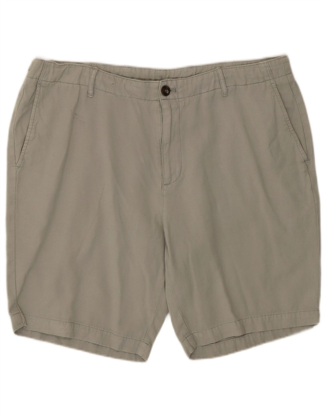 Shorts Chino Masculino Reiss W36 Grande Algodão Cinza