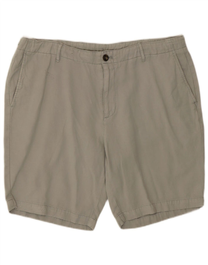 Shorts Chino Masculino Reiss W36 Grande Algodão Cinza