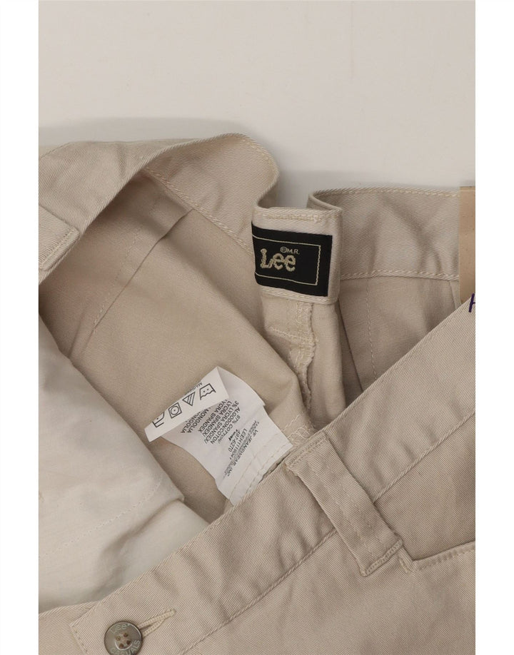 Shorts casuais femininos LEE US 16 2XL W34 algodão cinza