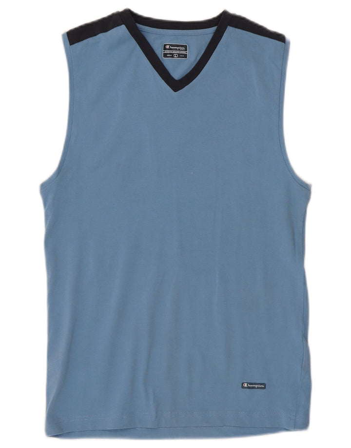 Colete feminino CHAMPION UK 14 grande azul