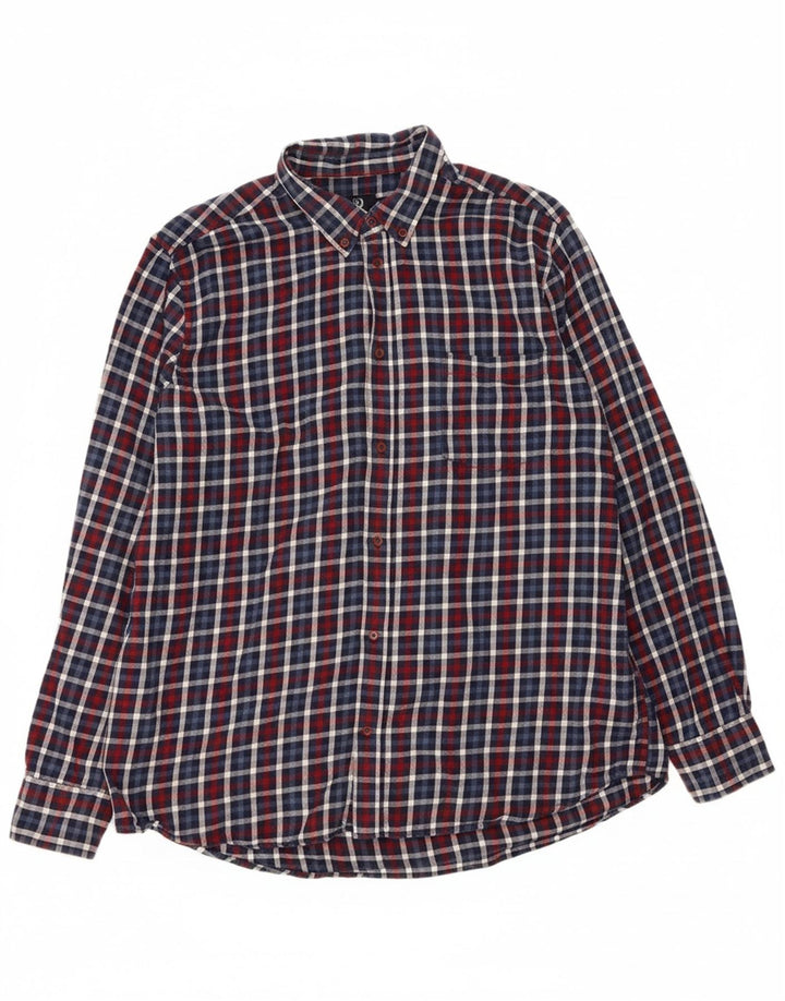 Camisa masculina DACK'S Regular Fit 2XL algodão xadrez multicolorido