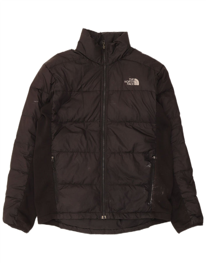Jaqueta acolchoada masculina The North Face UK 38 poliéster preto médio