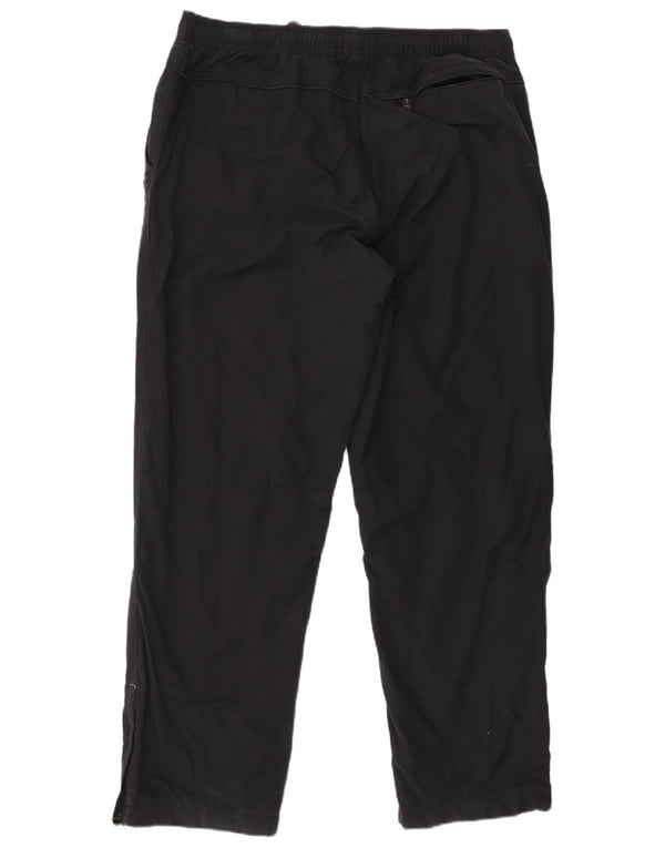 Calça chino reta masculina Marks & Spencer W40 L31 algodão preto