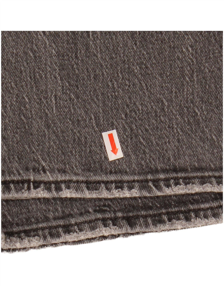 Jeans Levi's Ribcage Straight Masculino W31 L29 Algodão Cinza