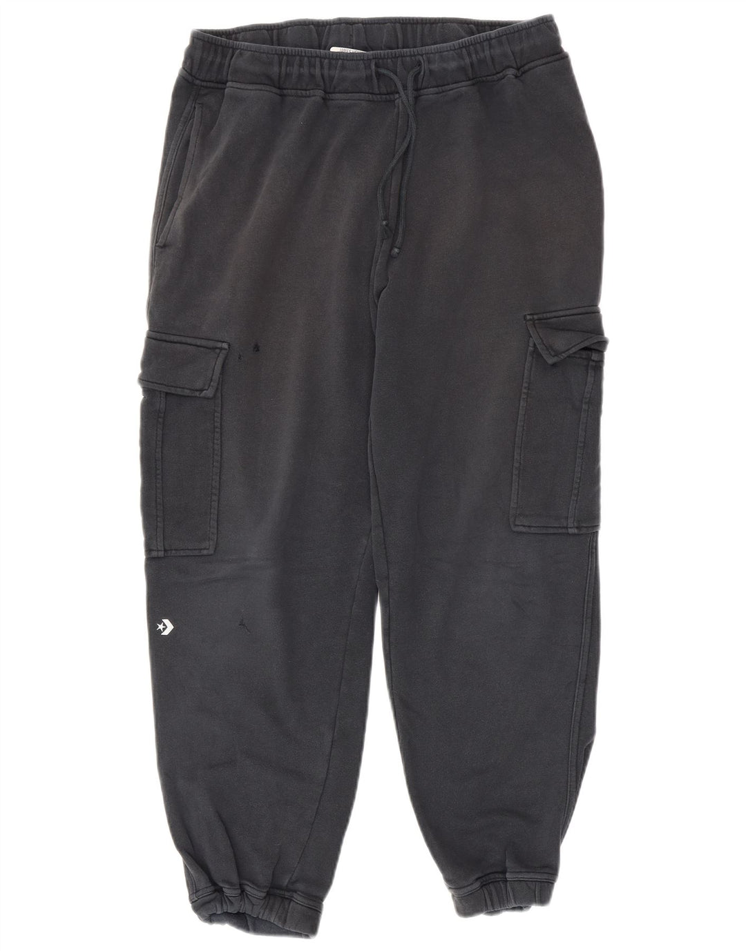 Calça de treino Converse masculina Cargo Joggers médio azul marinho algodão
