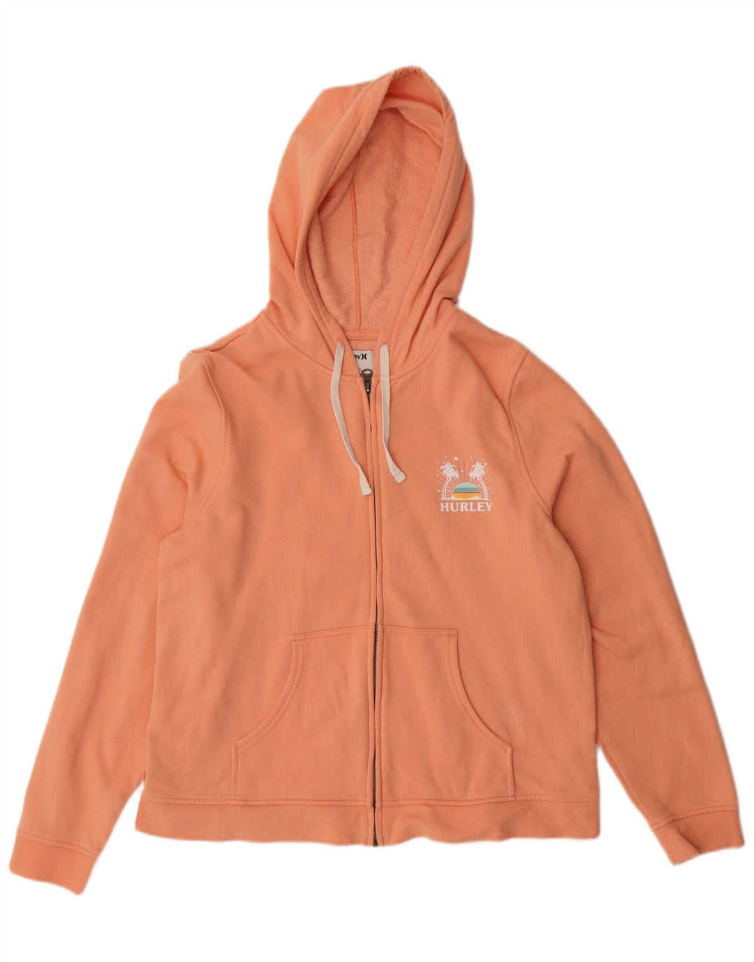 Hurley Meninas 11-12 Anos Grande Algodão Laranja