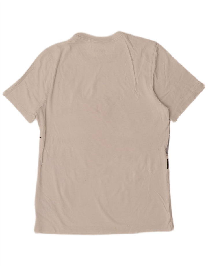 Camiseta Jordan masculina gráfica Top médio algodão branco