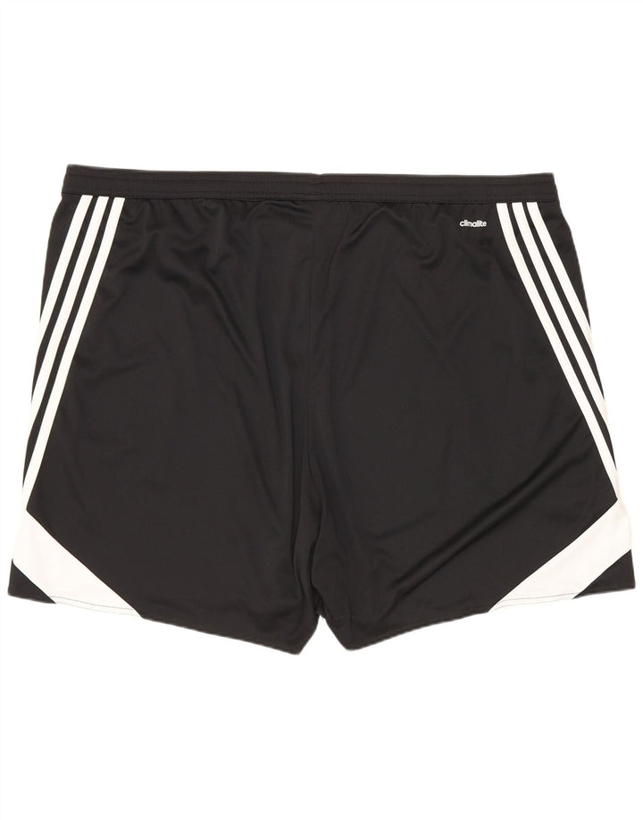 Adidas Masculino Climalite Sport Shorts 2XL Preto Colorblock Poliéster