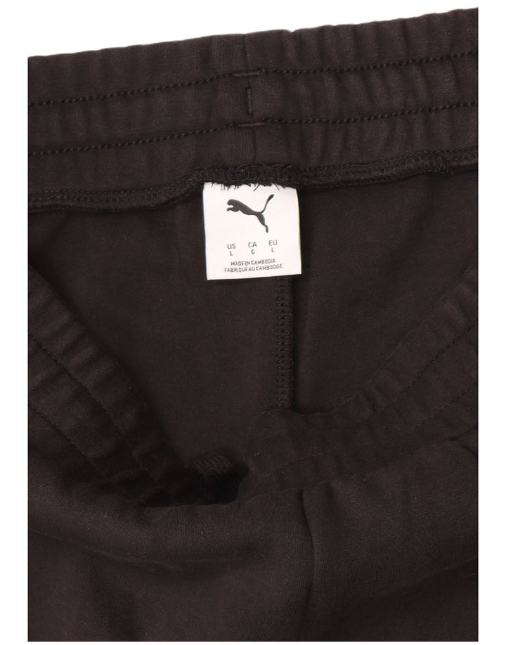 Calça de treino masculina Puma Graphic grande preta