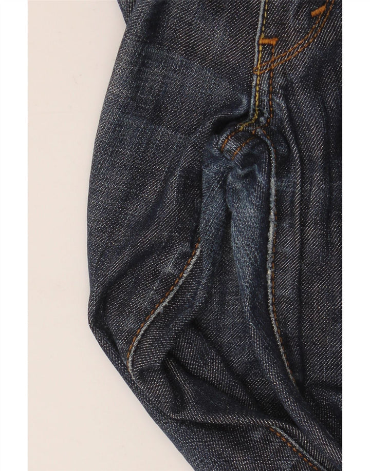 Jeans feminino Curvy Bootcut Levi's US 8 médio W29 L31 algodão azul