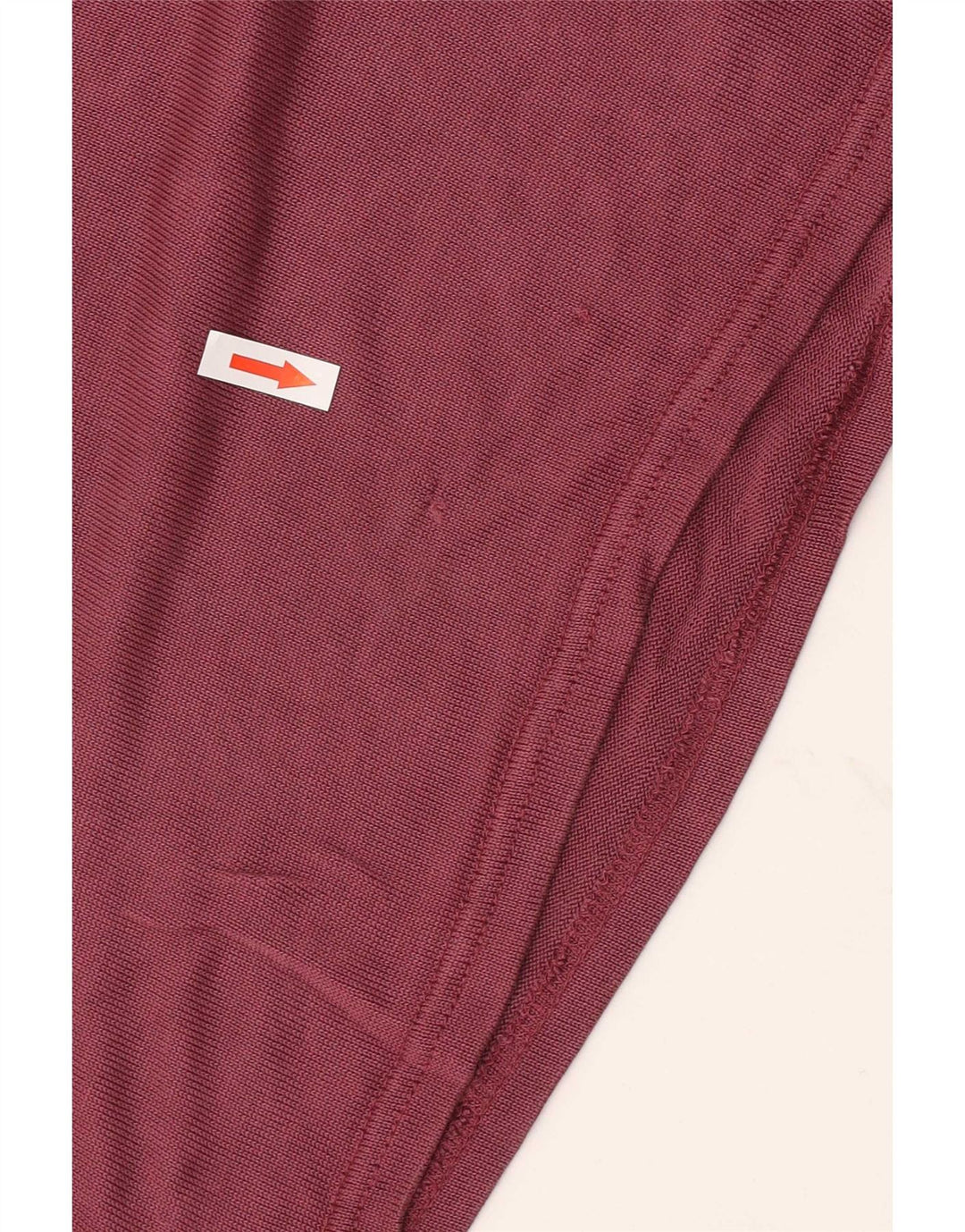 Zara Camisa polo masculina grande Borgonha Lyocell