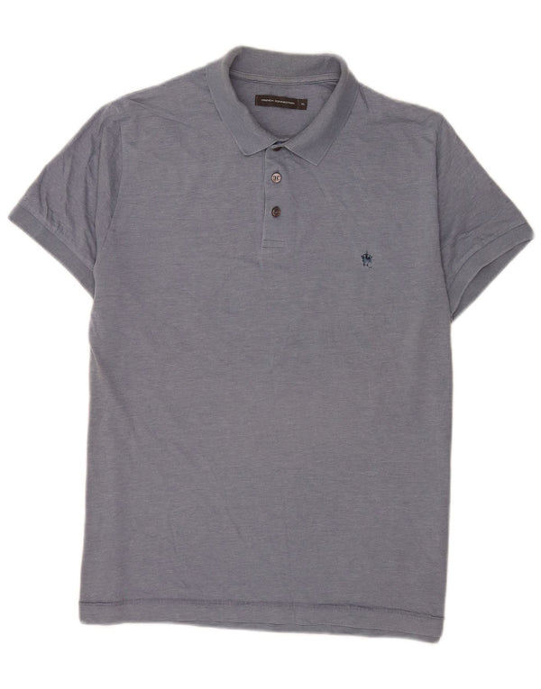 Camisa polo masculina French Connection XL algodão azul
