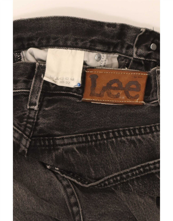 Calça jeans reta masculina Lee W30 L32 preta